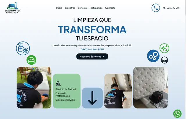 Captura de Decor Master Clean